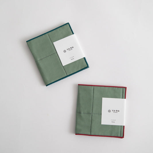 UKIHA ハンカチ ハーフ 2枚セット (Sage)